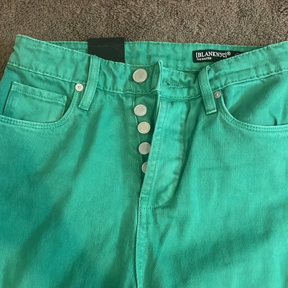 Blank NYC Straight Leg raw hem jeans - Picture 2 of 5